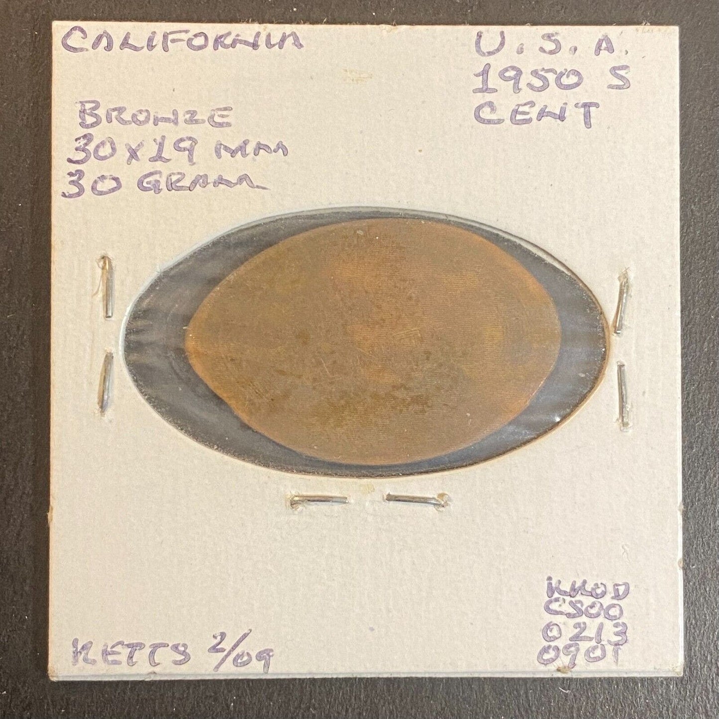 Long Beach Aquarium of the Pacific Elongated Penny w/ Sea Lion c1998-2000's