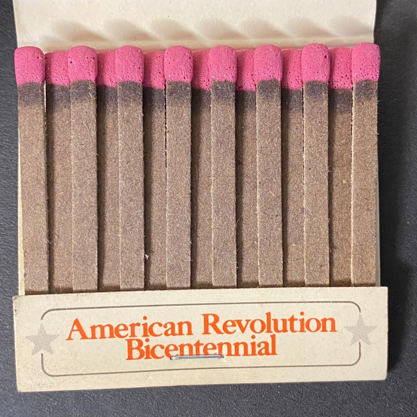 American Revolution Bicentennial Paul Revere / Declaration Full Matchbook 1976