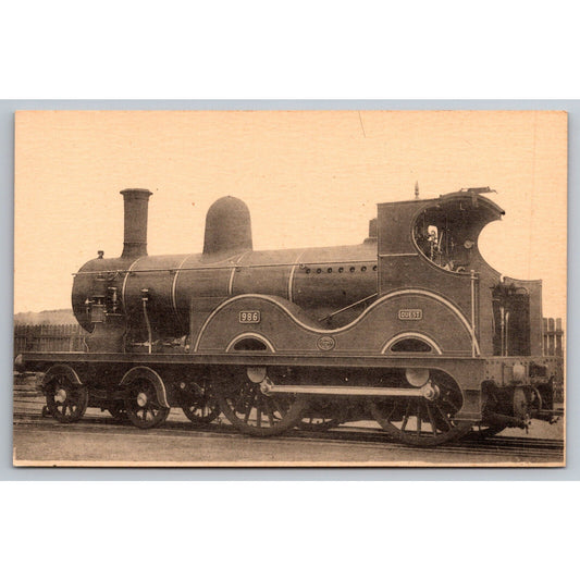 French Railroad RPPC* Postcard Machine 986 Series 963.998 c1900 H.M.P.