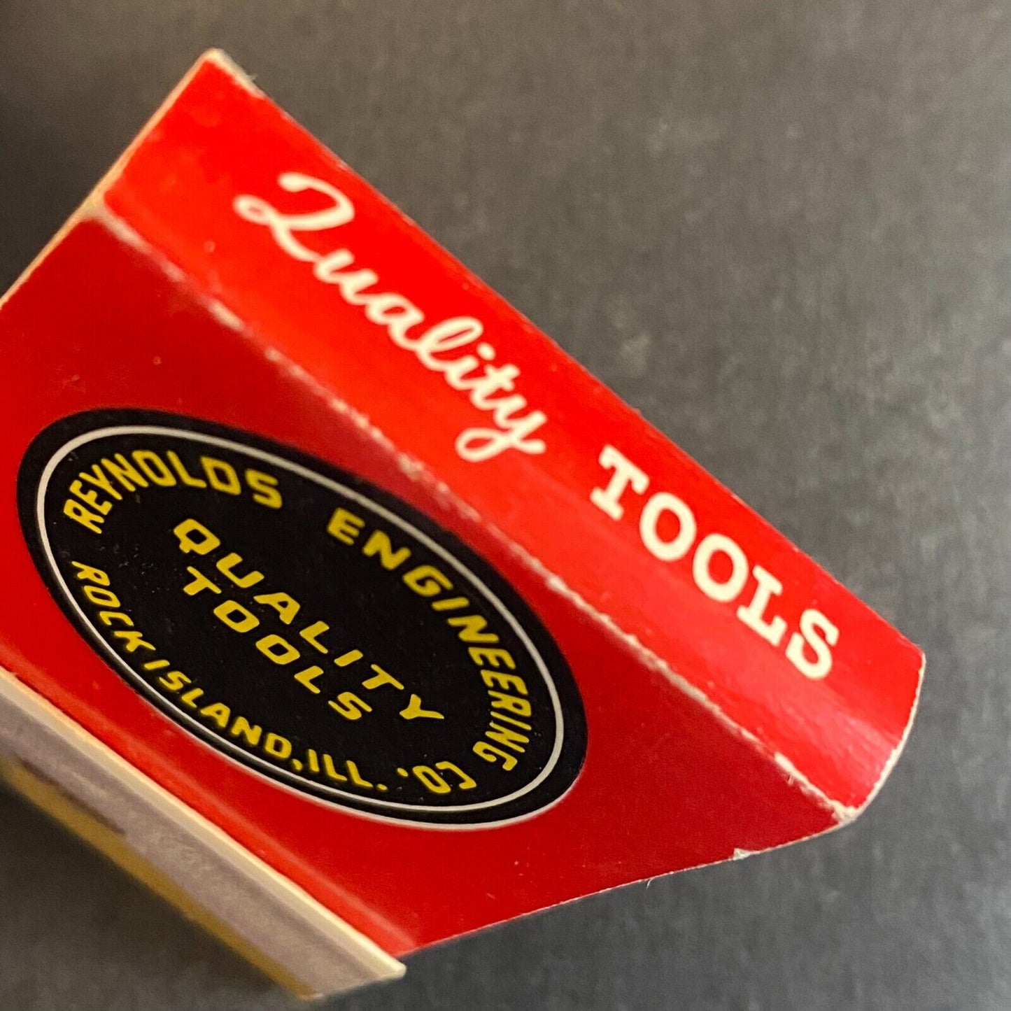 Reynolds Engineering Co. Rock Island, IL Near Full (-2) Matchbook c1950's-60's