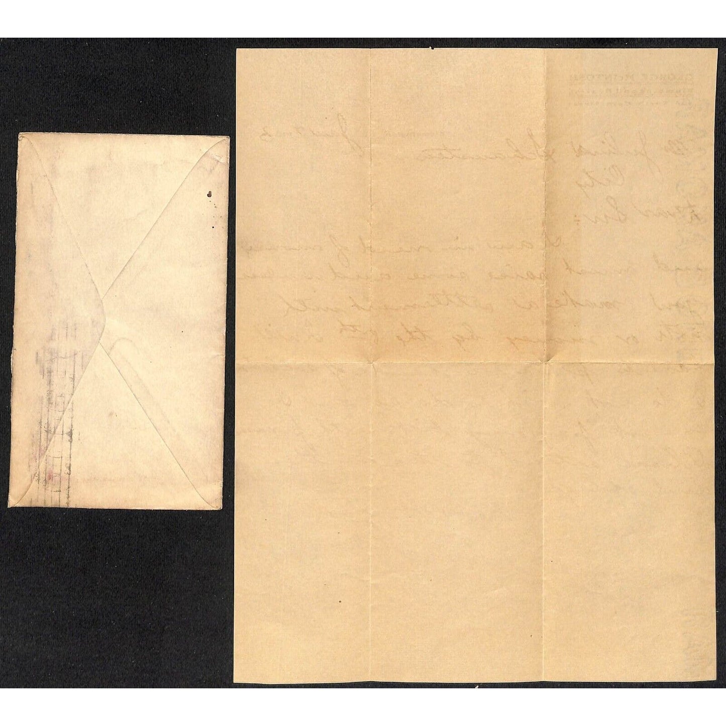 George Mcintosh Plumbing Heating Bloomington. IL 1903 ALS Letterhead re" Need $$