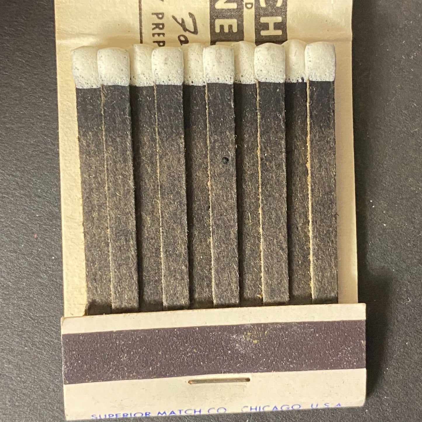Mulbarger's Blue Willow Restaurant Lounge Chicago Full Matchbook c1960-74