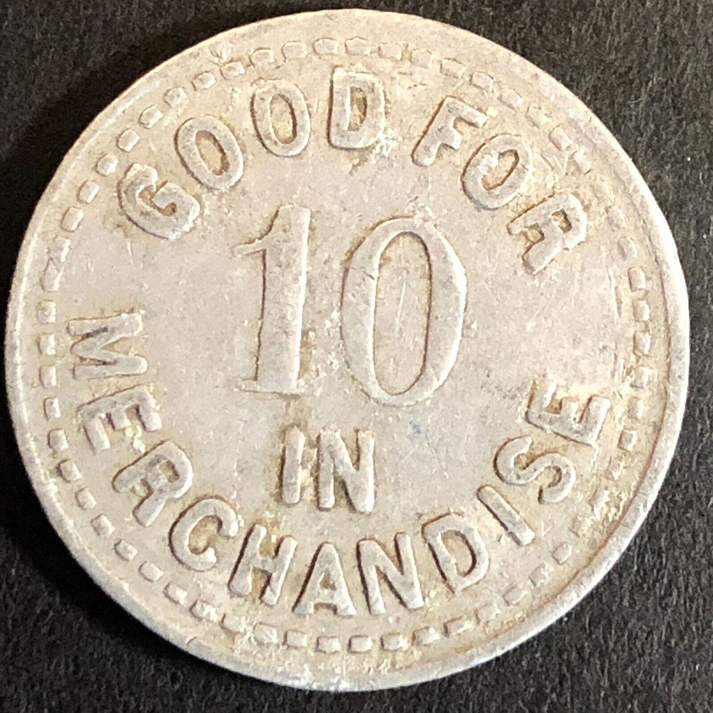 H.H. Frost & Son Somerset, NY G/F 10c Alum Trade Token c1920's-30's - 25mm