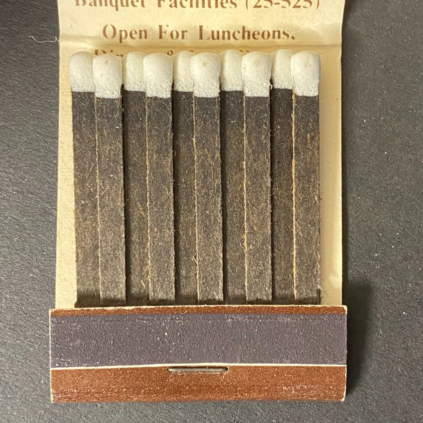 Daniels Restaurant Addison, IL Full Matchbook Scarce c1968-74