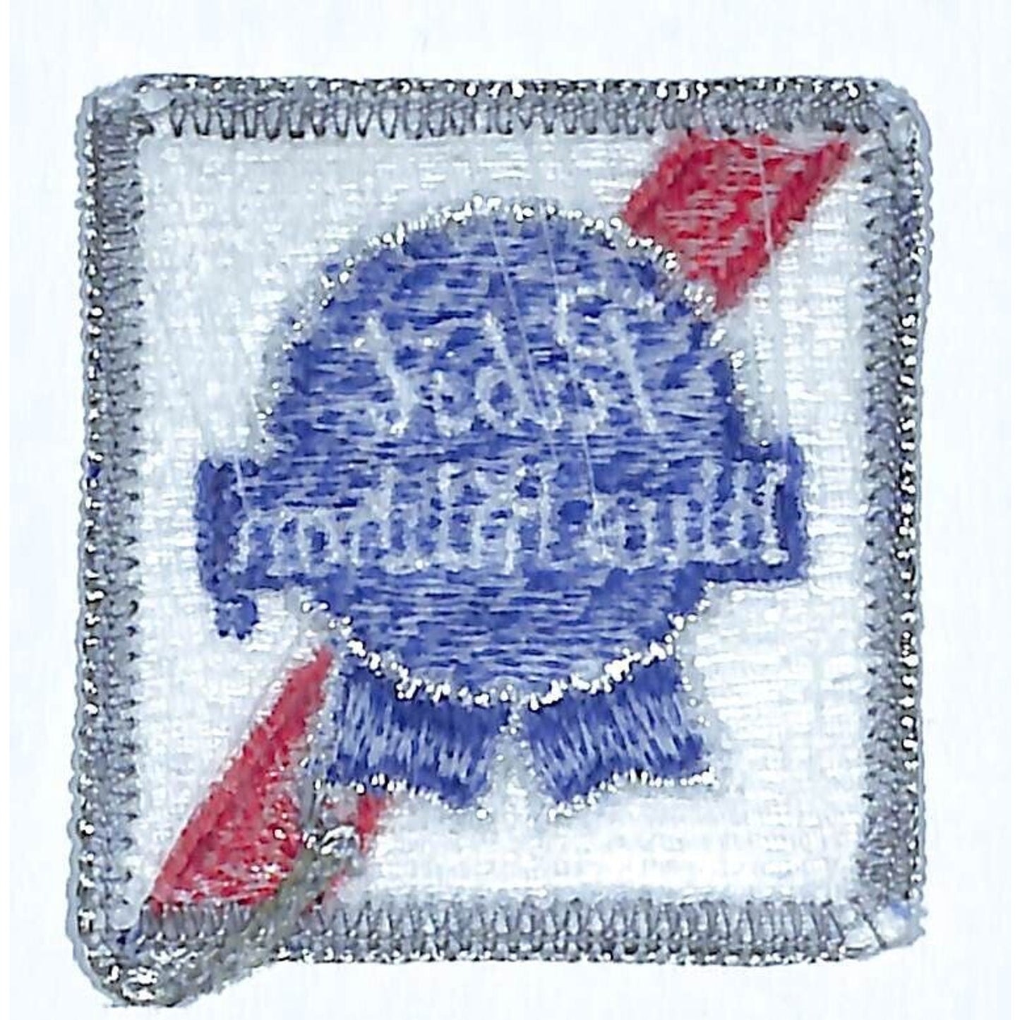 Pabst Blue Ribbon Beer Patch Vintage 2" w/ Glitter Thread Borders c1975-85 (#4)