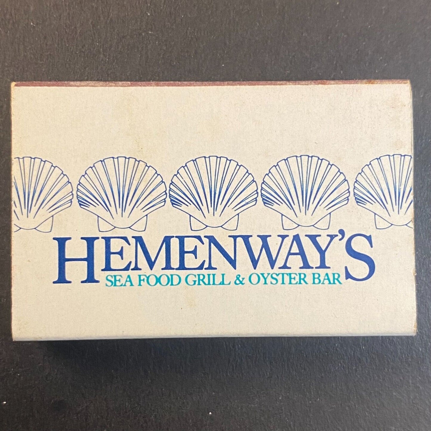Hemenway's Sea Food Grill Providence, RI Restaurant Vintage Matchbox VGC Scarce