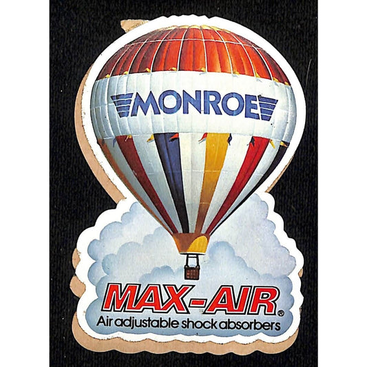 Monroe Max-Air Shock Absorbers Performance Auto Sticker Hot Air Balloon (#1)