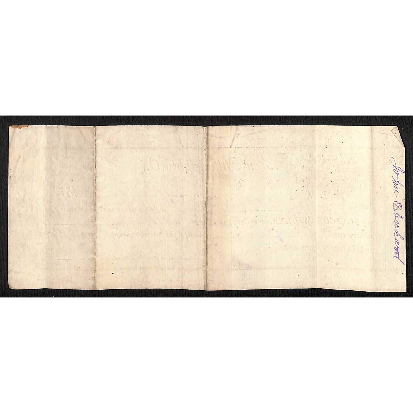 Jacob Miller New Philadelphia, OH 1878 John Eberhart Promissory Note