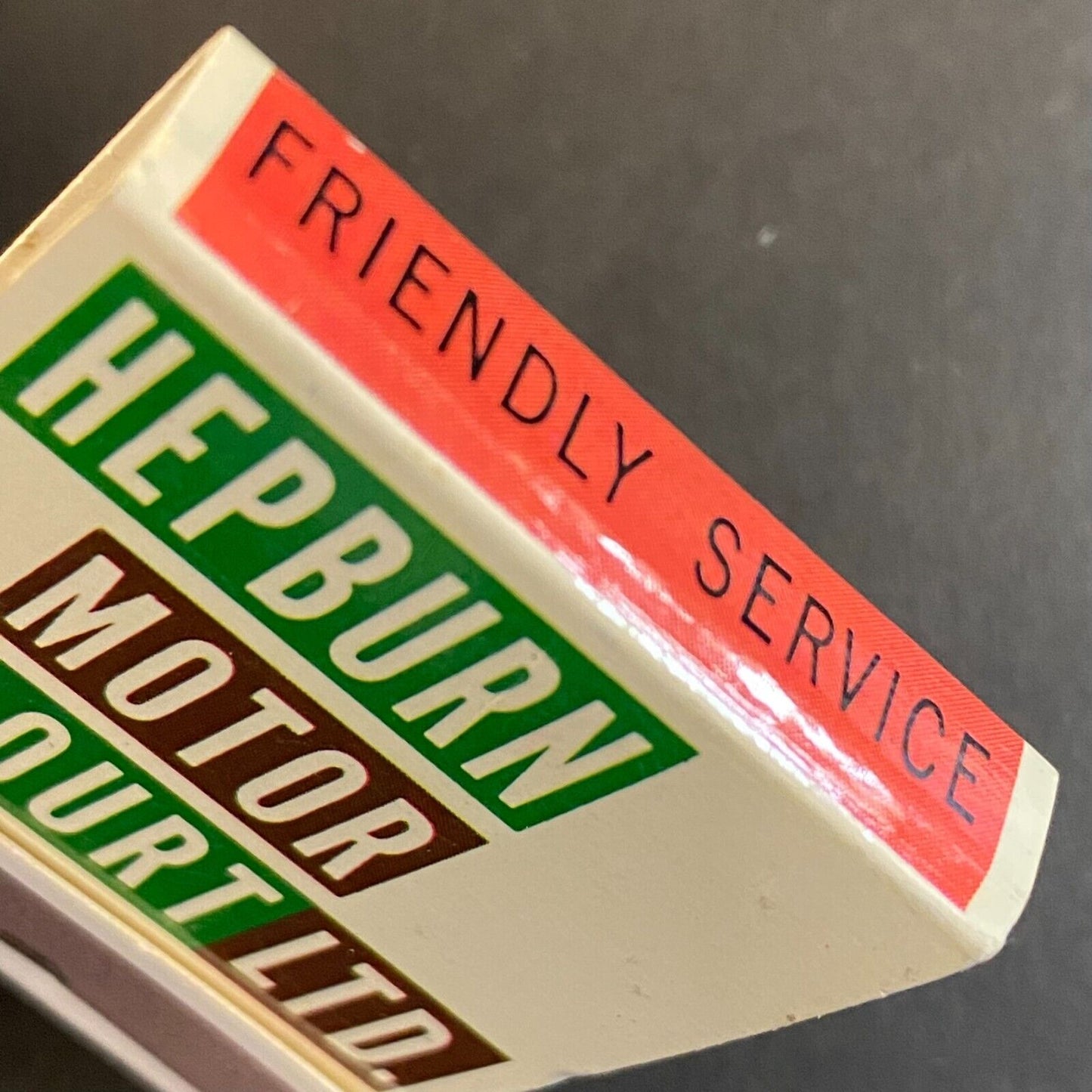 Hepburn Motor Court Calgary, Canada Full Matchbook c1960's-73 VGC