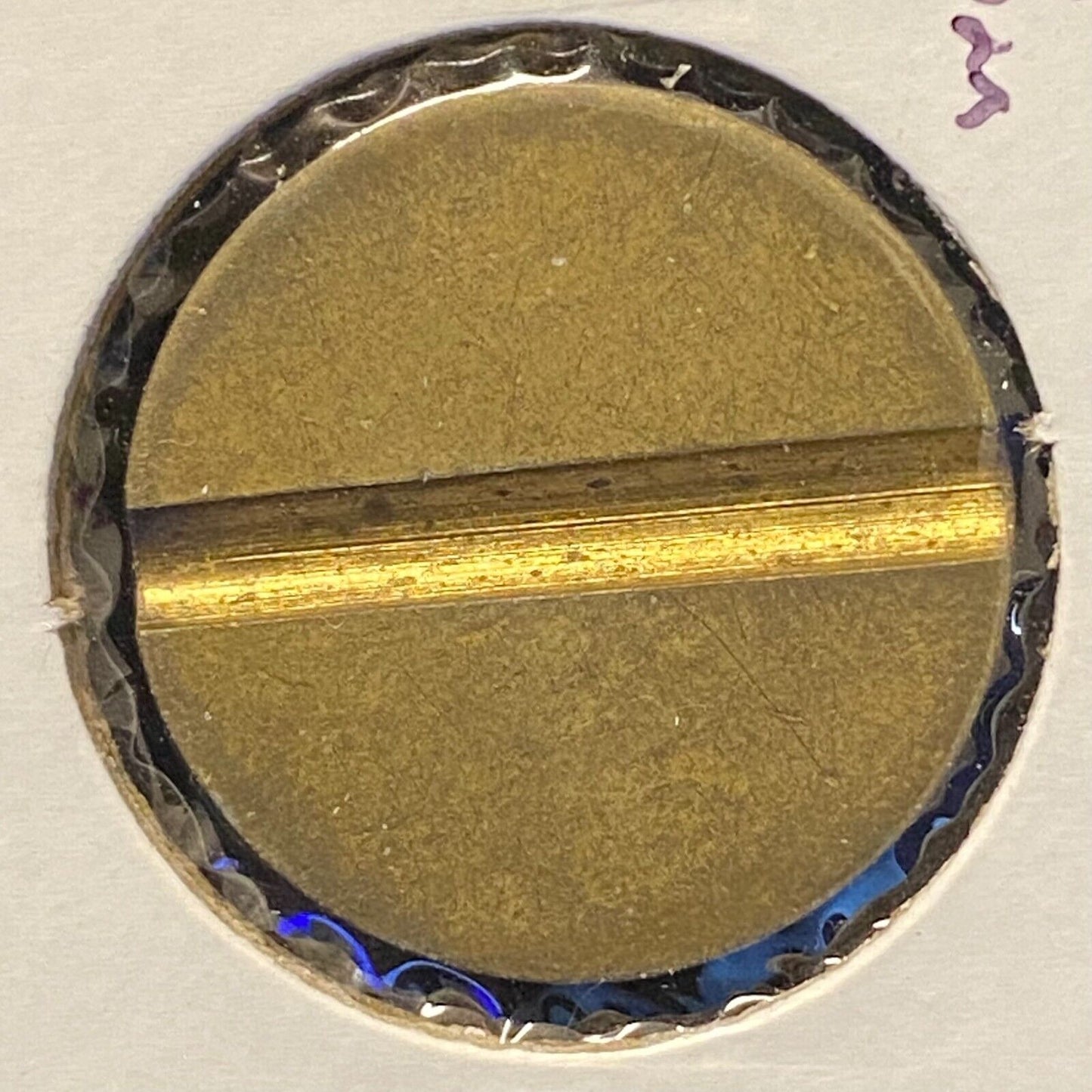 Antel Uruguay Public Telephone Token Brass 22mm 5g