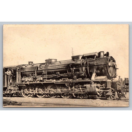 French Railroad RPPC* Postcard Machine 5012 Series 5001-18 c1912-1914 H.M.P.