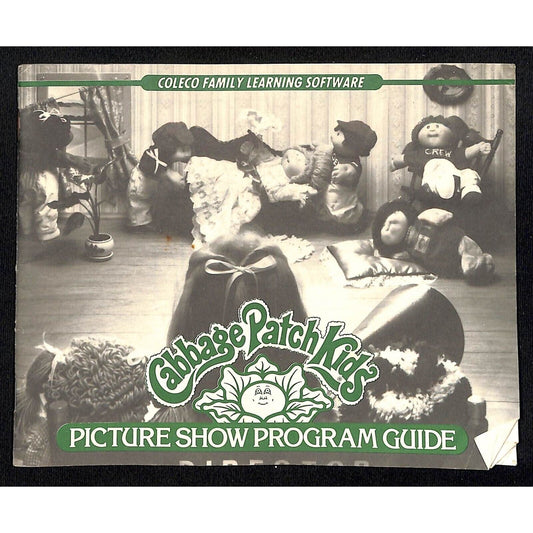 1984 Cabbage Patch Kids Picture Show Program Guide 23pp - Guide ONLY - No Game