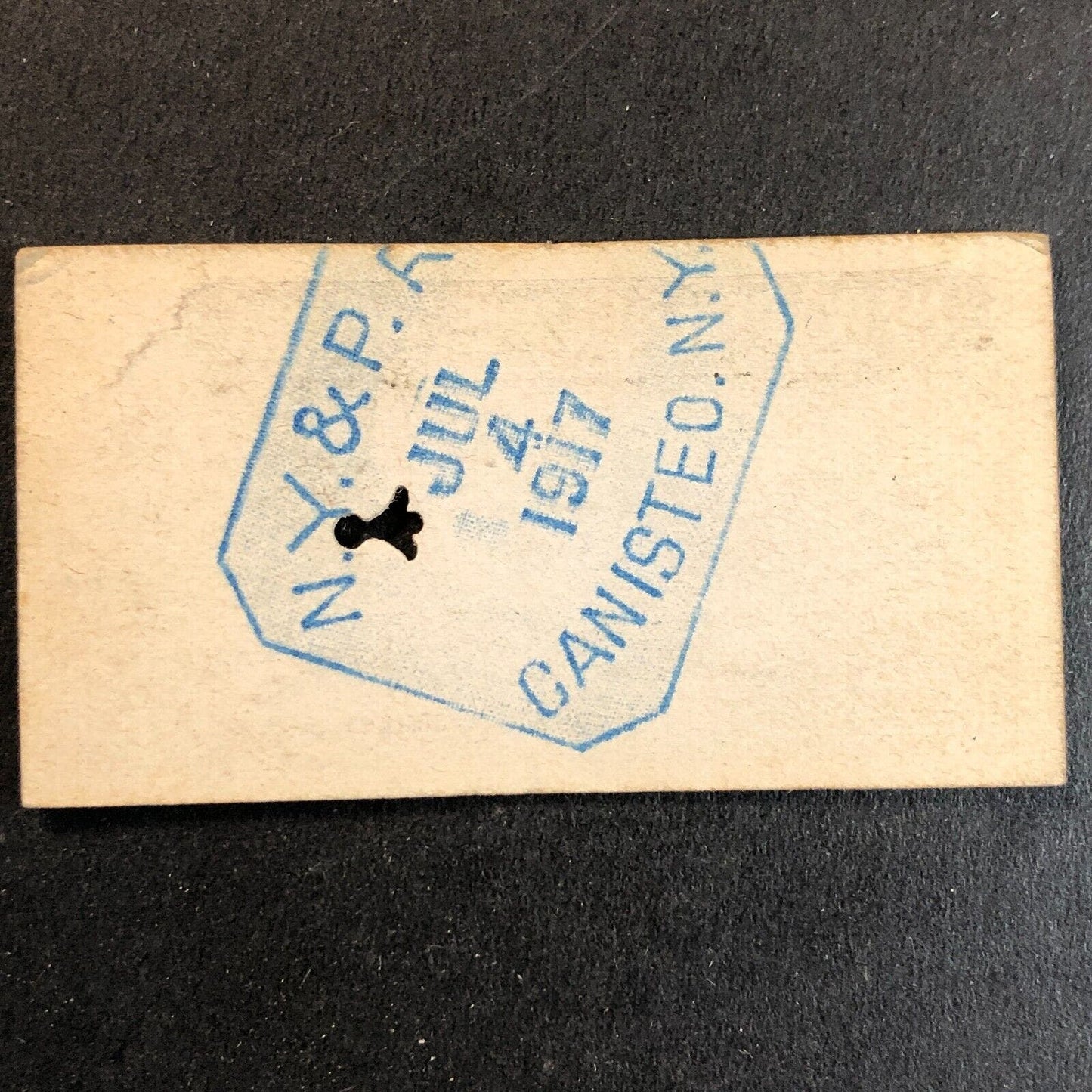 New York & Pennsylvania Railroad July 4 1917 Andrews Settlement Ticket #792