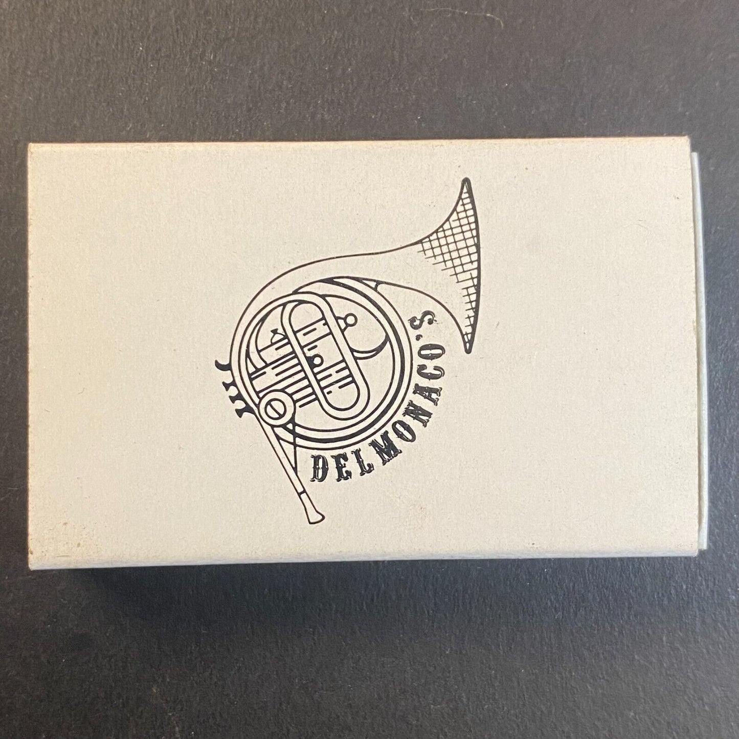 Delmonaco's Restaurant Wooster St. New Haven, CT Vintage Matchbox Scarce VGC