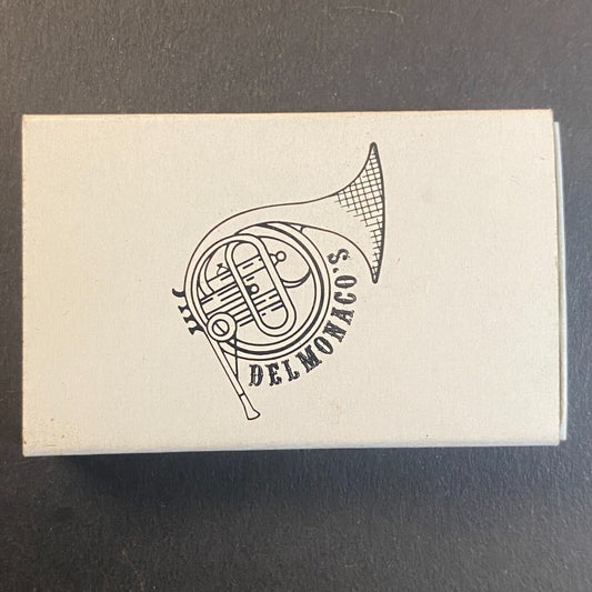 Delmonaco's Restaurant Wooster St. New Haven, CT Vintage Matchbox Scarce VGC