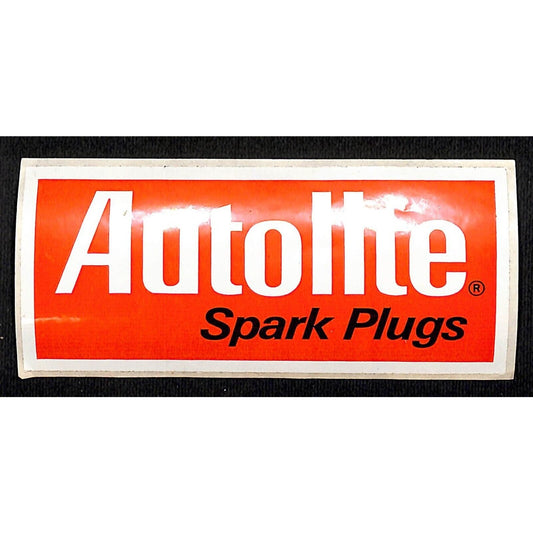 Autolite Spark Plugs Performance / Auto Racing Sticker c1975-85 (#4)