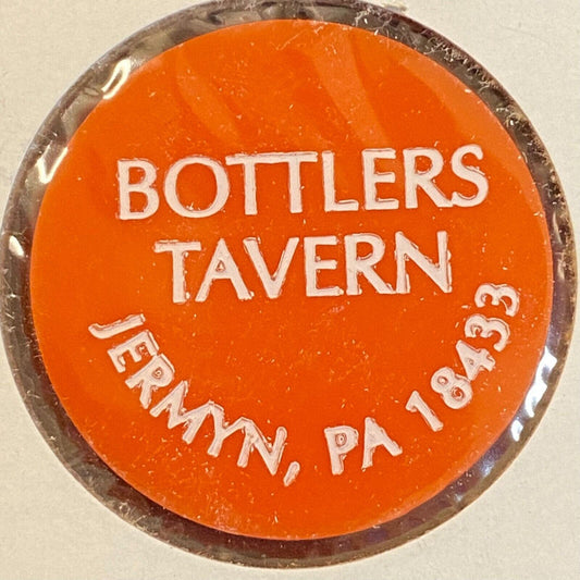 Jermyn, PA 18433 Bottlers Tavern c1980's Plastic "G/F One Happy Hour" Token