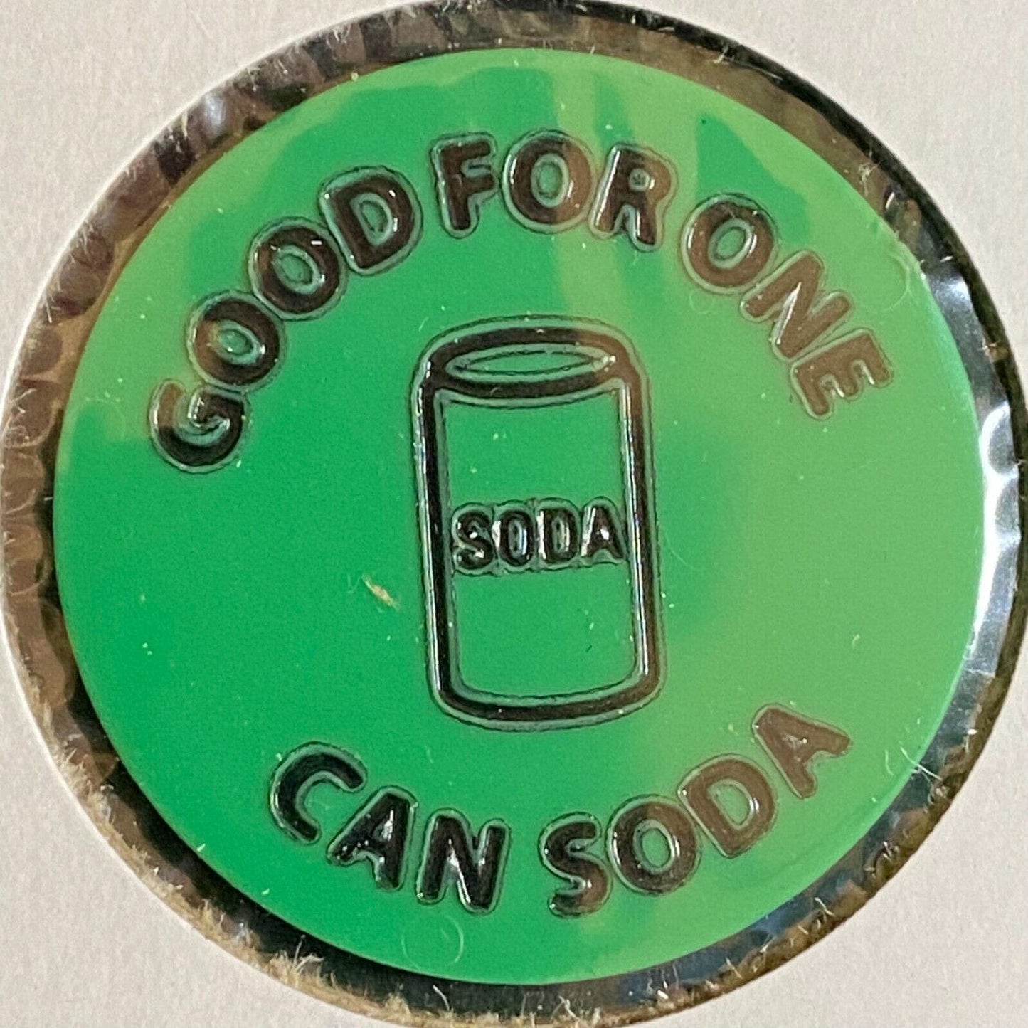 Mill Hall, PA Abby's Inn c1998 Plastic Token "G/F One Can Soda"