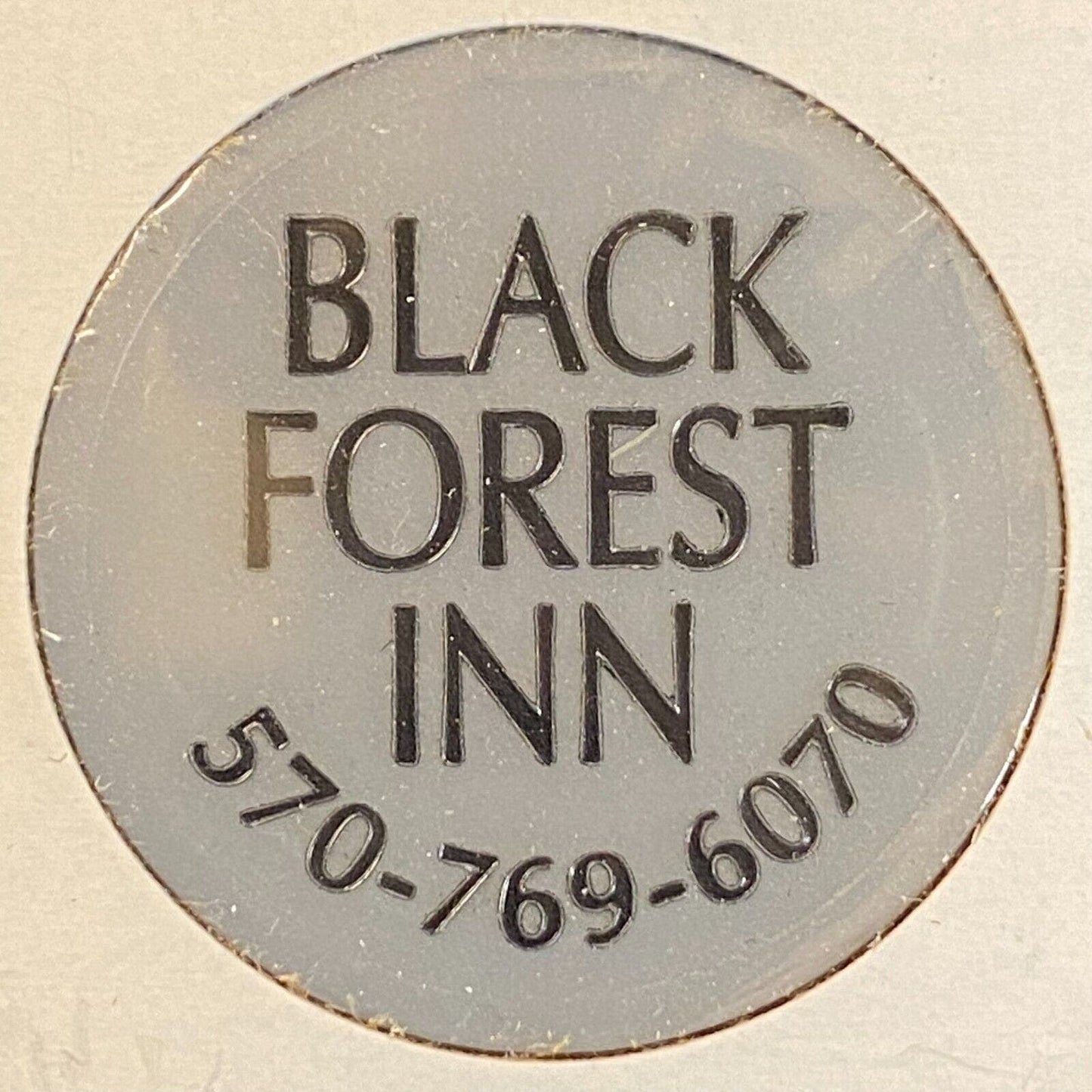 Lock Haven, PA Black Forest Inn c2000 Plastic "Mug of Beer" Token