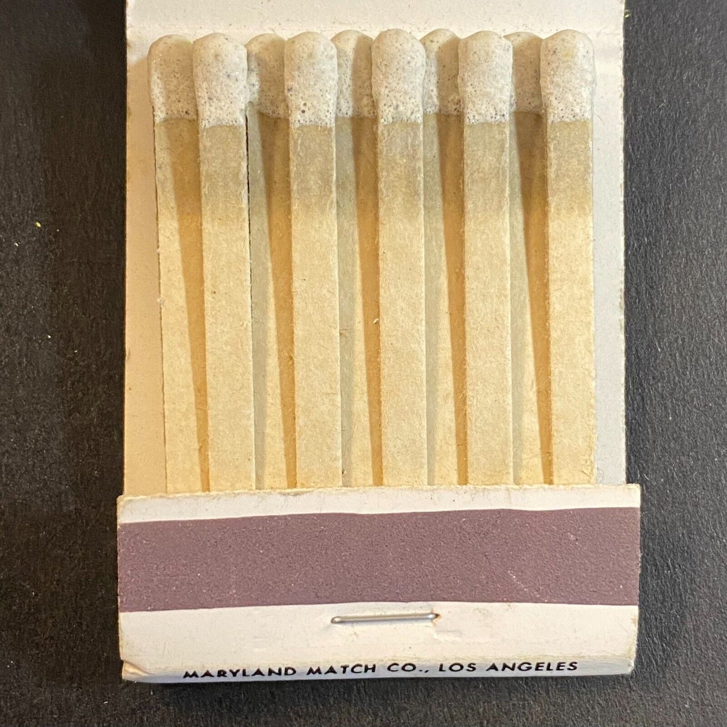 Bozeman, MT Topper Restaurant / Rambler Motel Full Matchbook c1965-73 Top Hat