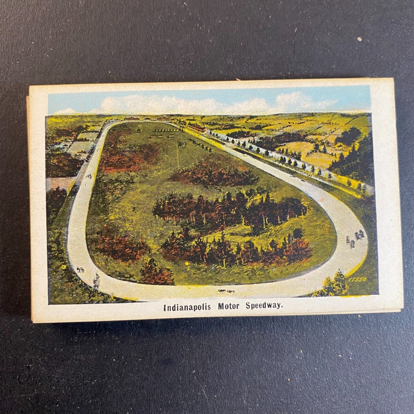 Indianapolis, IN "Souvenir Colored Views" IMS Indy 500 Set of 20 c1920's-30's