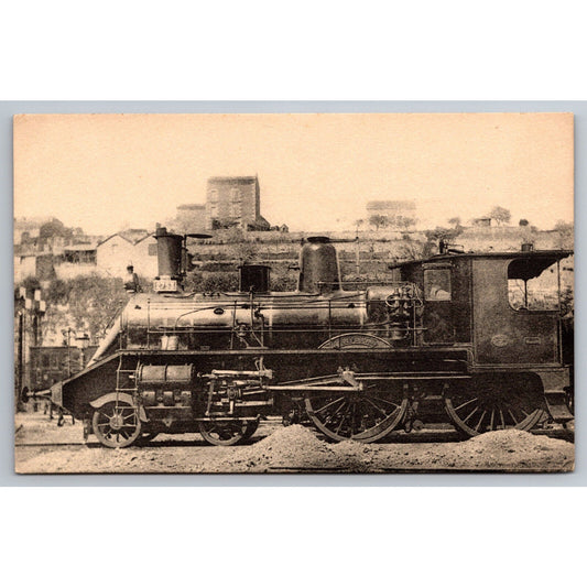 French Railroad RPPC* Postcard Machine 2753 Series 2751-2754 c1900 H.M.P.