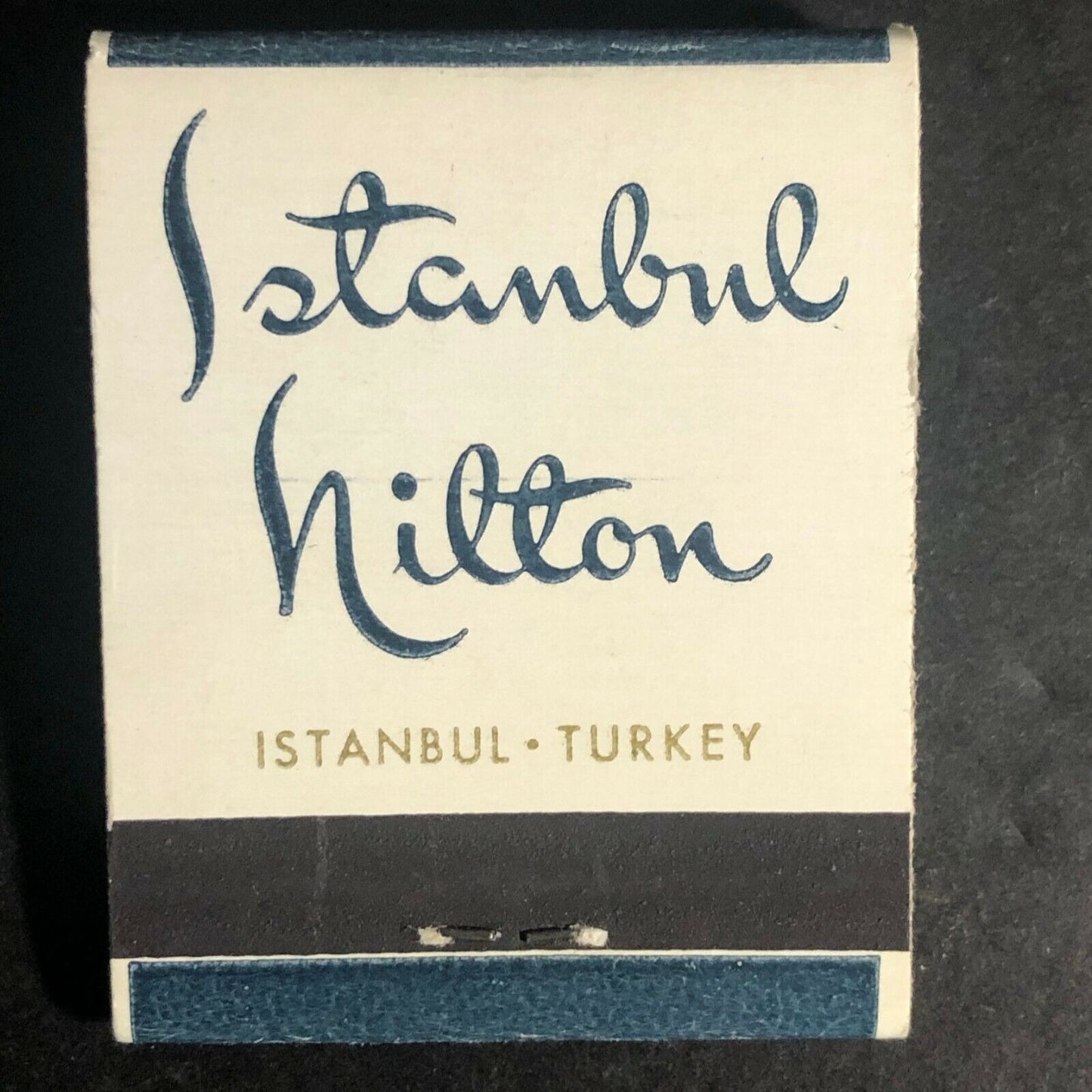 Istanbul Hilton Turkey c1960's-70's Full Matchbook