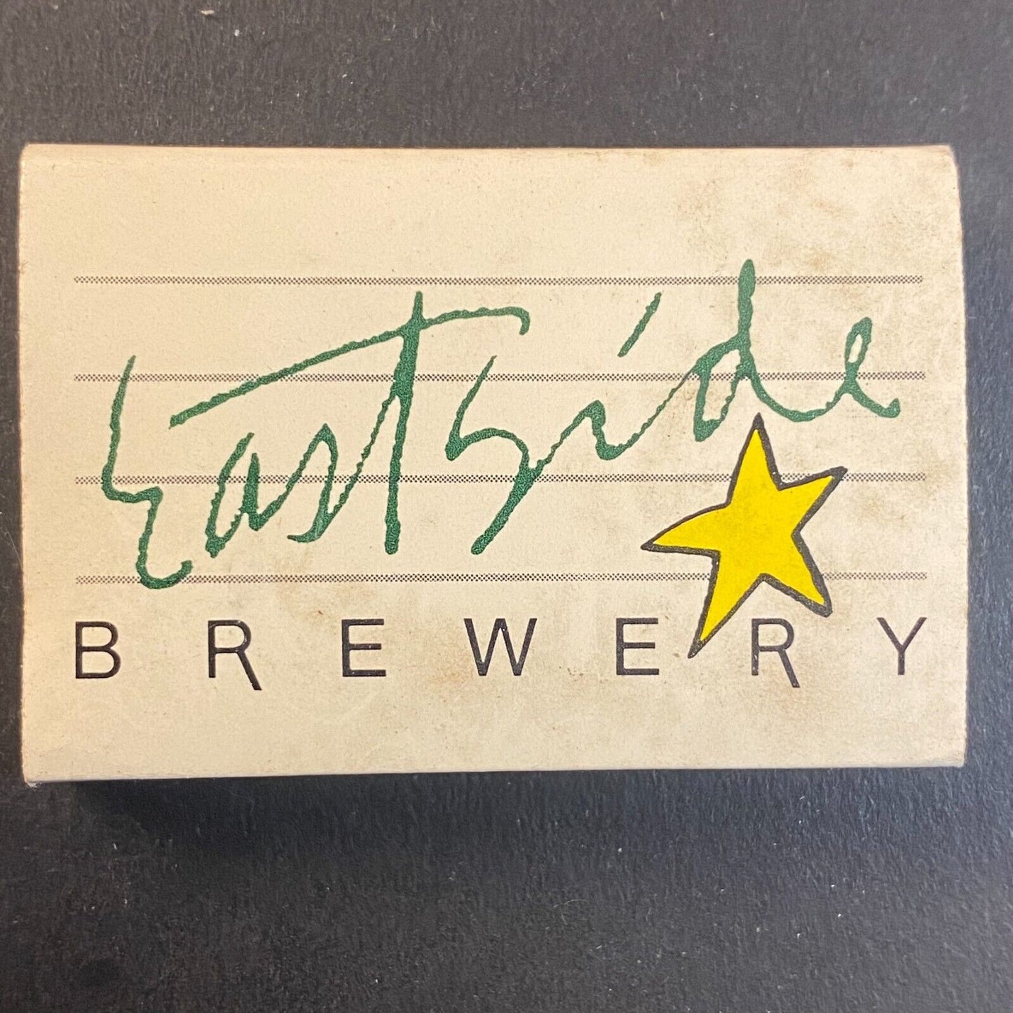 East Side Brewery Waterbury, CT Vintage Matchbox VGC Scarce