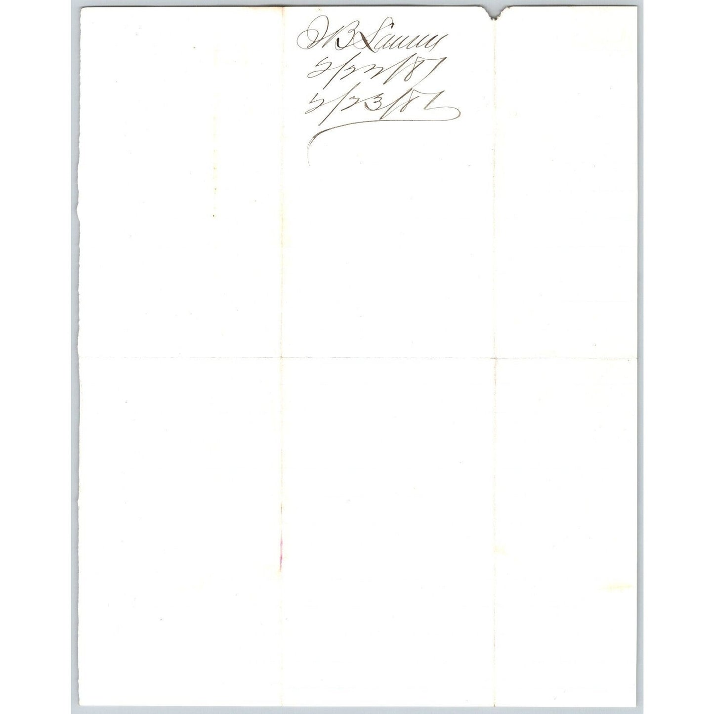 Feb 22 1881 ALS J.B. Laurin** Laurin, MT to Henry Elling* Virginia City, MT