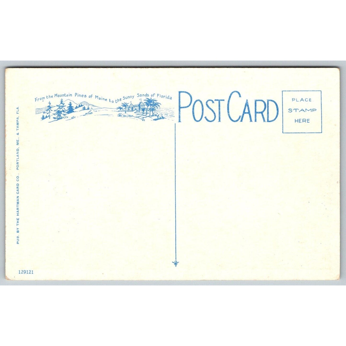 Hippopotamus at Ringling Bros. Winter Quarters Sarasota Postcard c1930's NP VGC