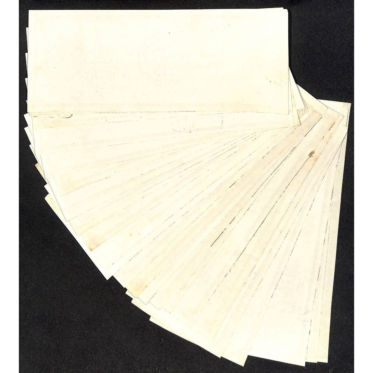 Morris State Bank Pony, MT Payment Receipts Group of 25 - 1910 & 1911