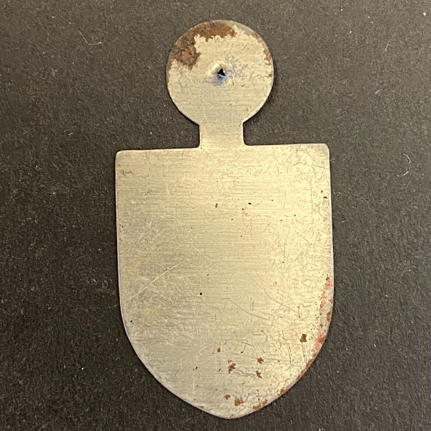 March of Dimes "Fight Infantile Paralysis" Steel Fold Over Pin Mercury Dime (#4)