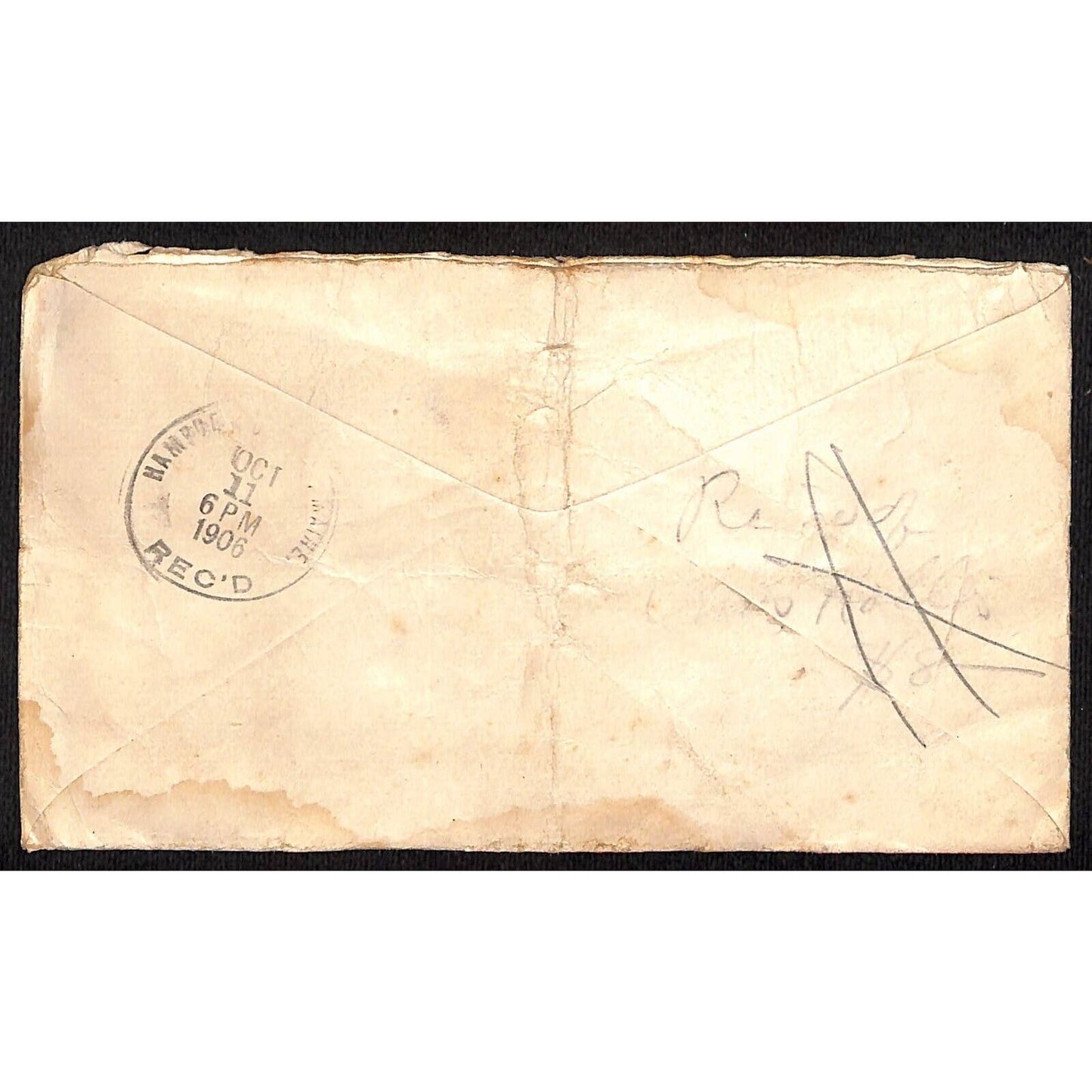 Newburgh Hotel New York M.J. Keogh & Bro. 1906 Advertising Cover Envelope