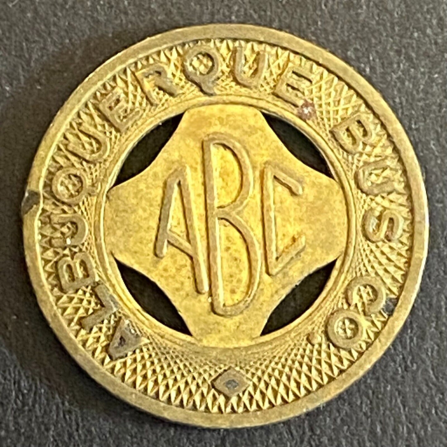 Albuquerque Bus Co. ABC Health Country Full Fare Transit Token - 16mm