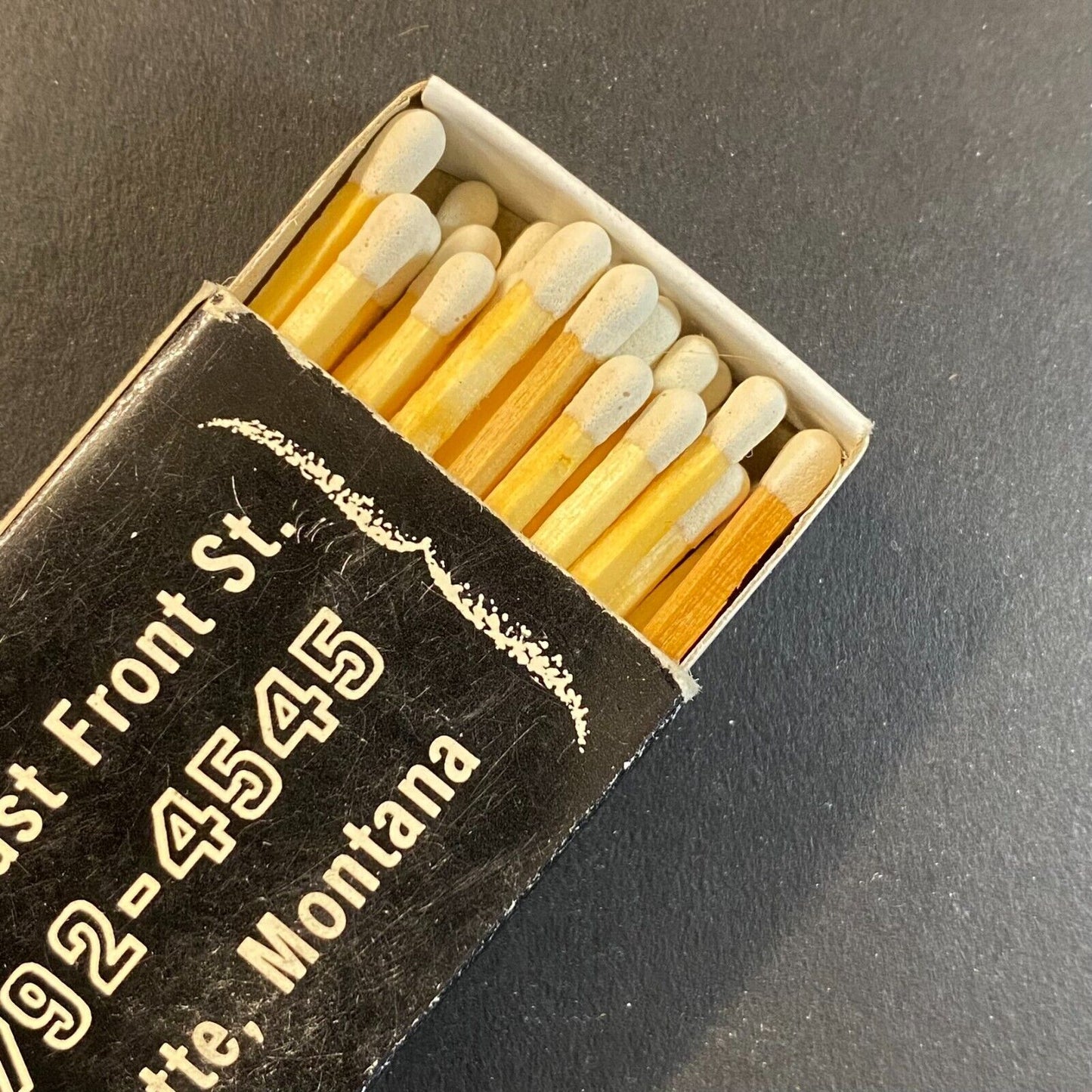 Shawn O'Farrell's Restaurant Montana c1978-80's Matchbox / Matchbook - Scarce