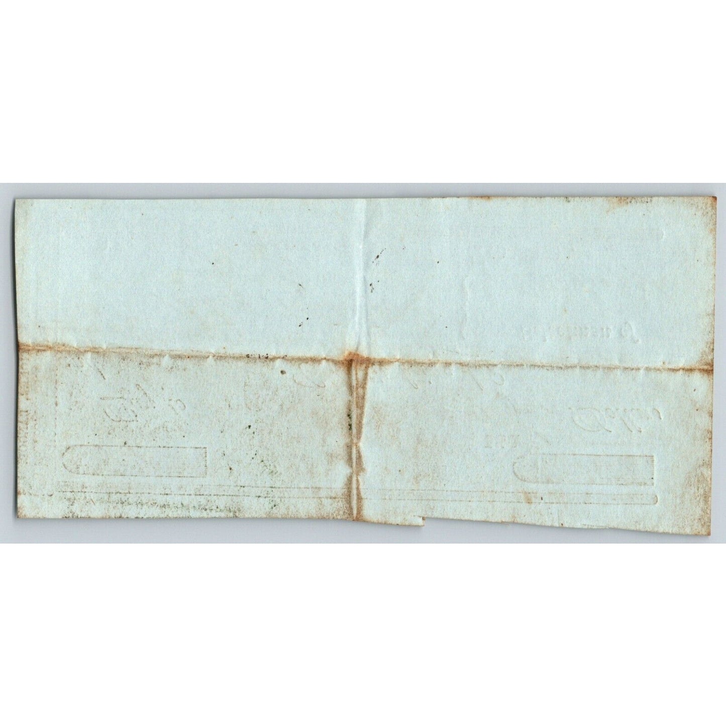 1847 Jabez Knowlton* Newburgh ME Town Check David Jackson "Board of Mistress"