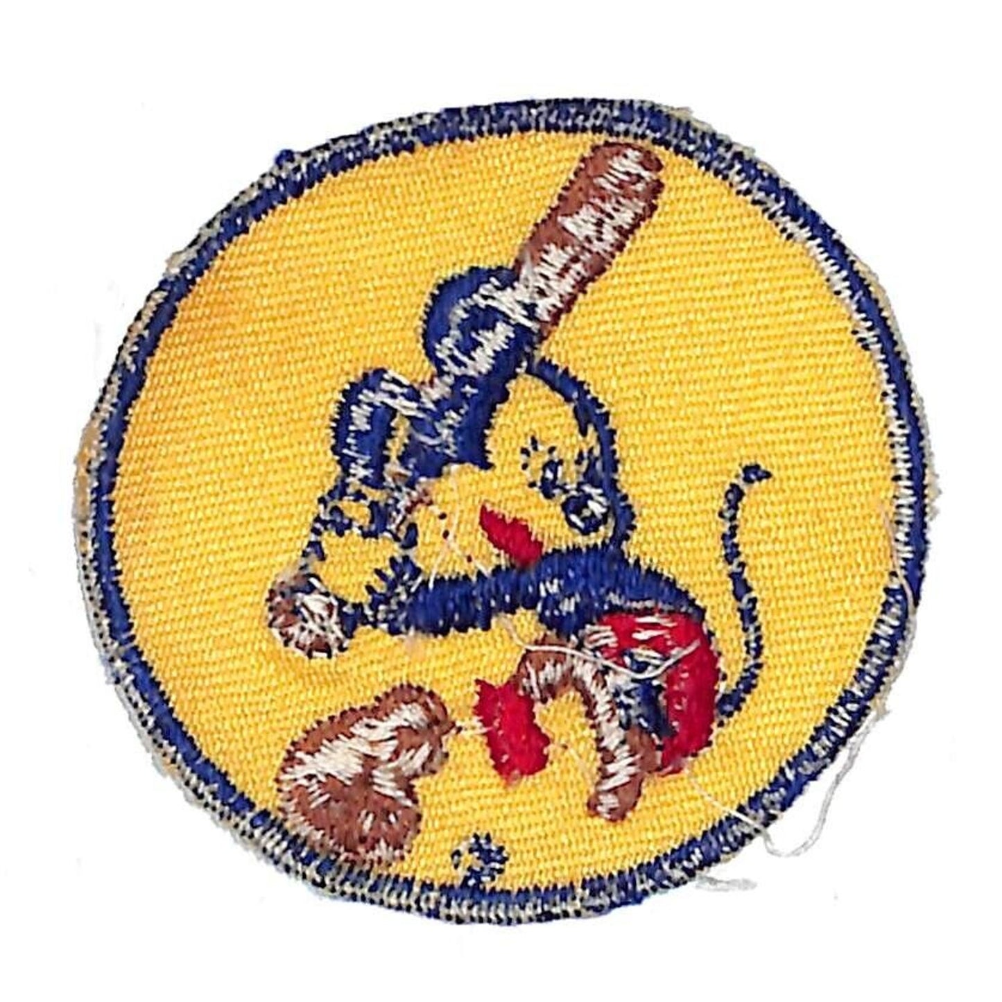 Disney Mickey Mouse Embroidered Patch Bond Bread c1948 Scarce