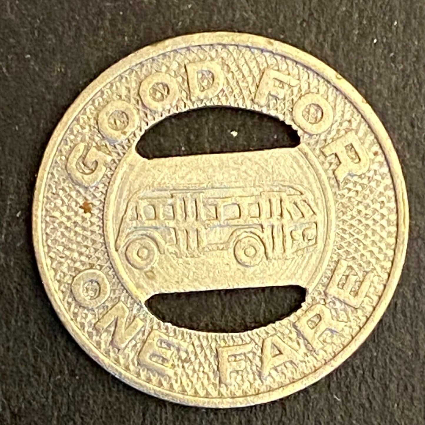 Concord Motor Coach Co (NC) G/F One Fare Bus Transit Token 16mm