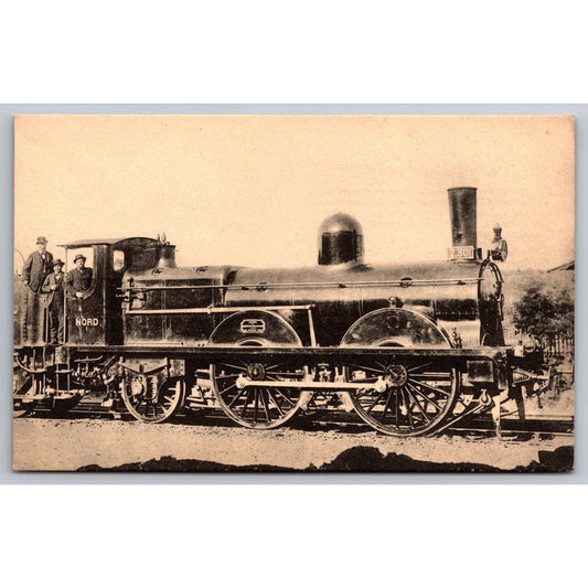 French Railroad RPPC* Postcard Machine 2301 1886 H.M.P.