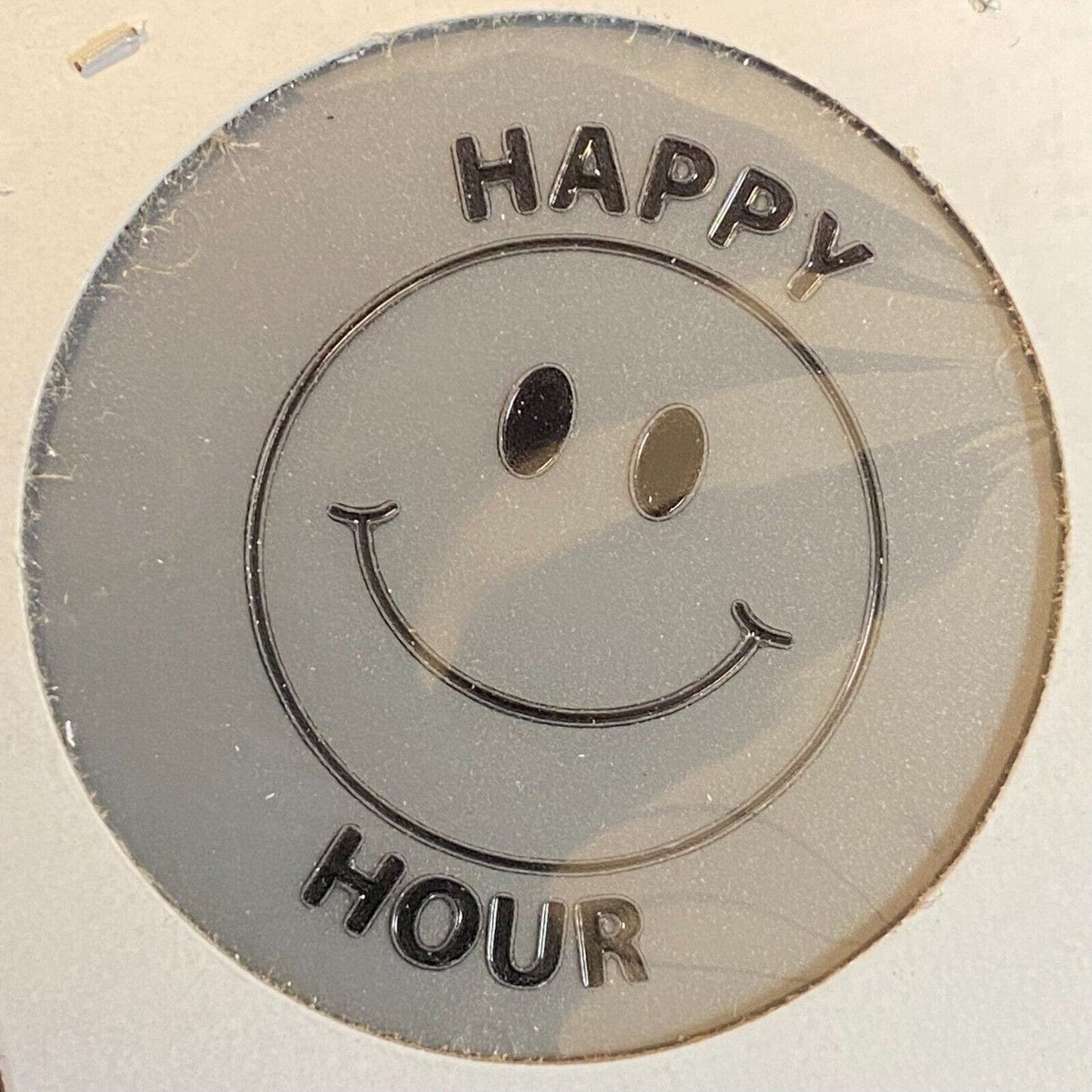 Monessen, PA BPOE Lodge 773 c1980's Plastic Token "Happy Hour" w/ Smiley Face