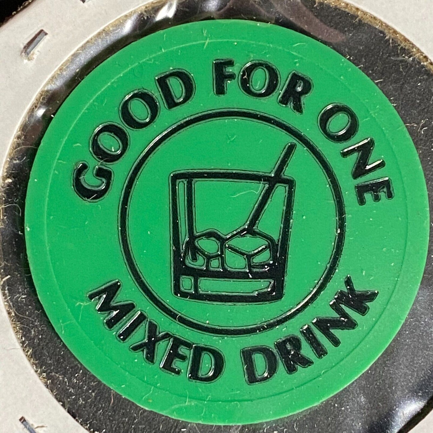 Butler, PA Monroe Hotel Plastic Token G/F One Mixed Drink