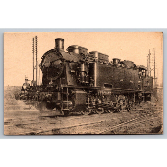 French Railroad RPPC* Postcard Machine 5614 Series 5601-5670 c1930-1932 H.M.P.