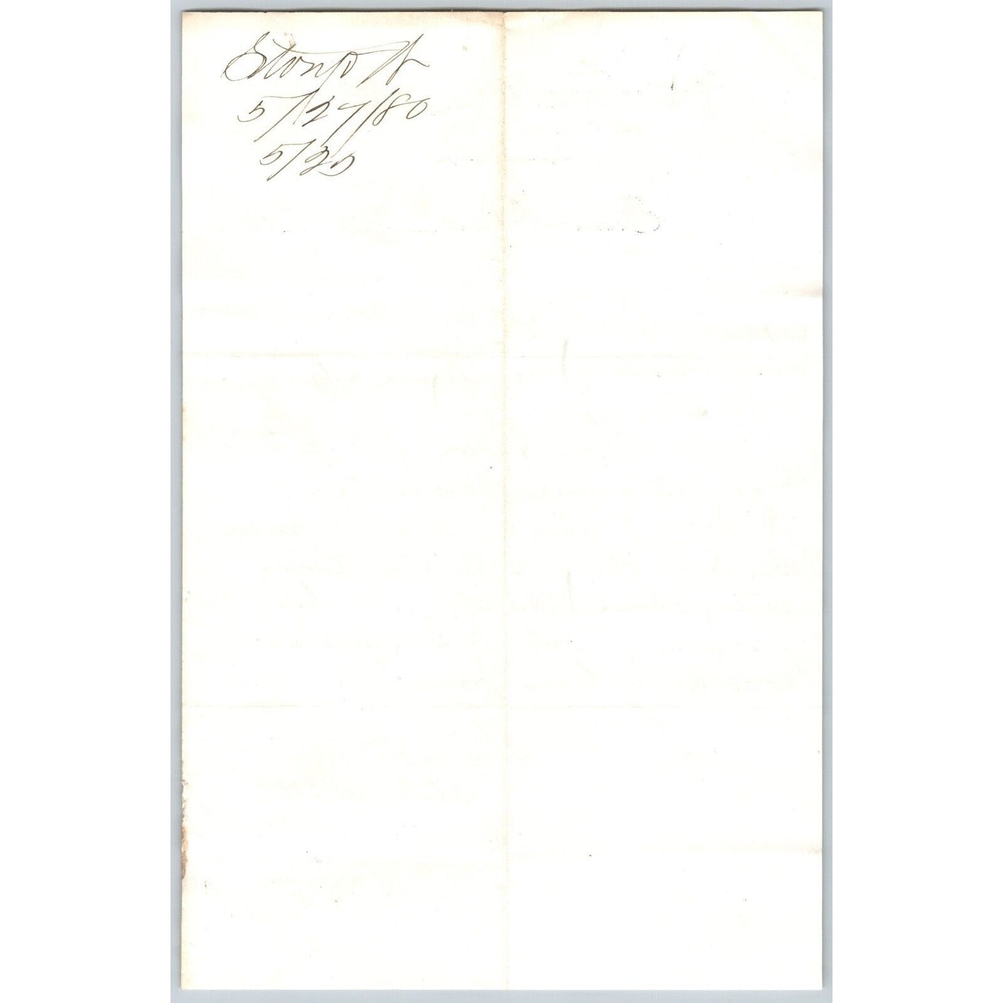 Banking House of Story & Nelson Bozeman, MT 5/25 1880 Letterhead Henry Elling*