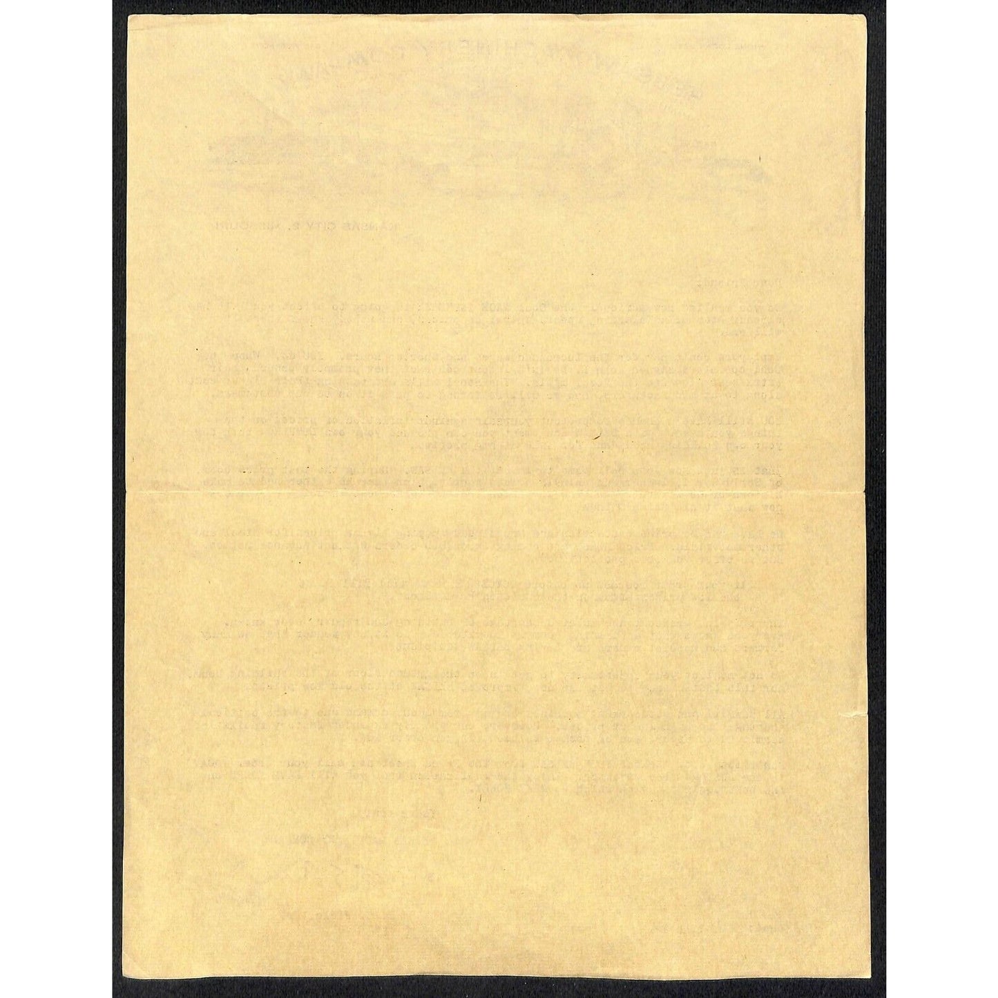 Belsaw Machinery Co Kansas City, MO c1928-30s Letterhead re: Coal Wage Increase