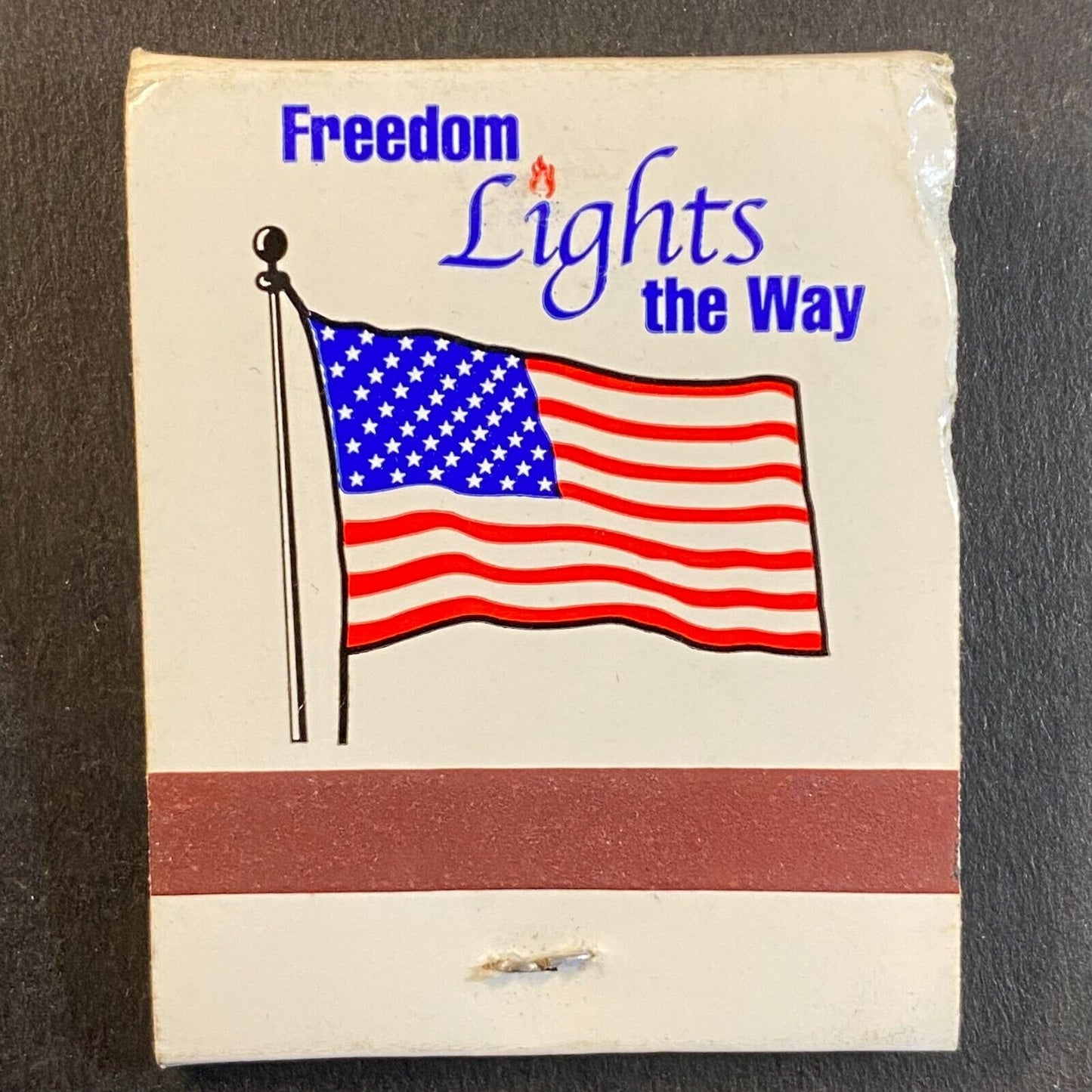 Thank you Come Back Again Freedom Flag Full Matchbook c1973-80