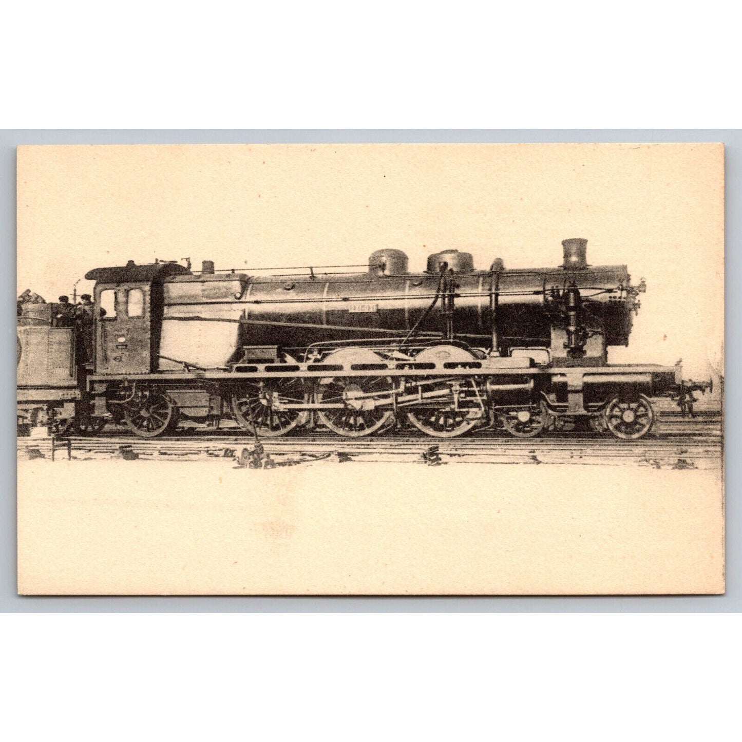 French Railroad RPPC* Postcard Machine 231-031 Series 231-011 - 060 c1900 H.M.P.