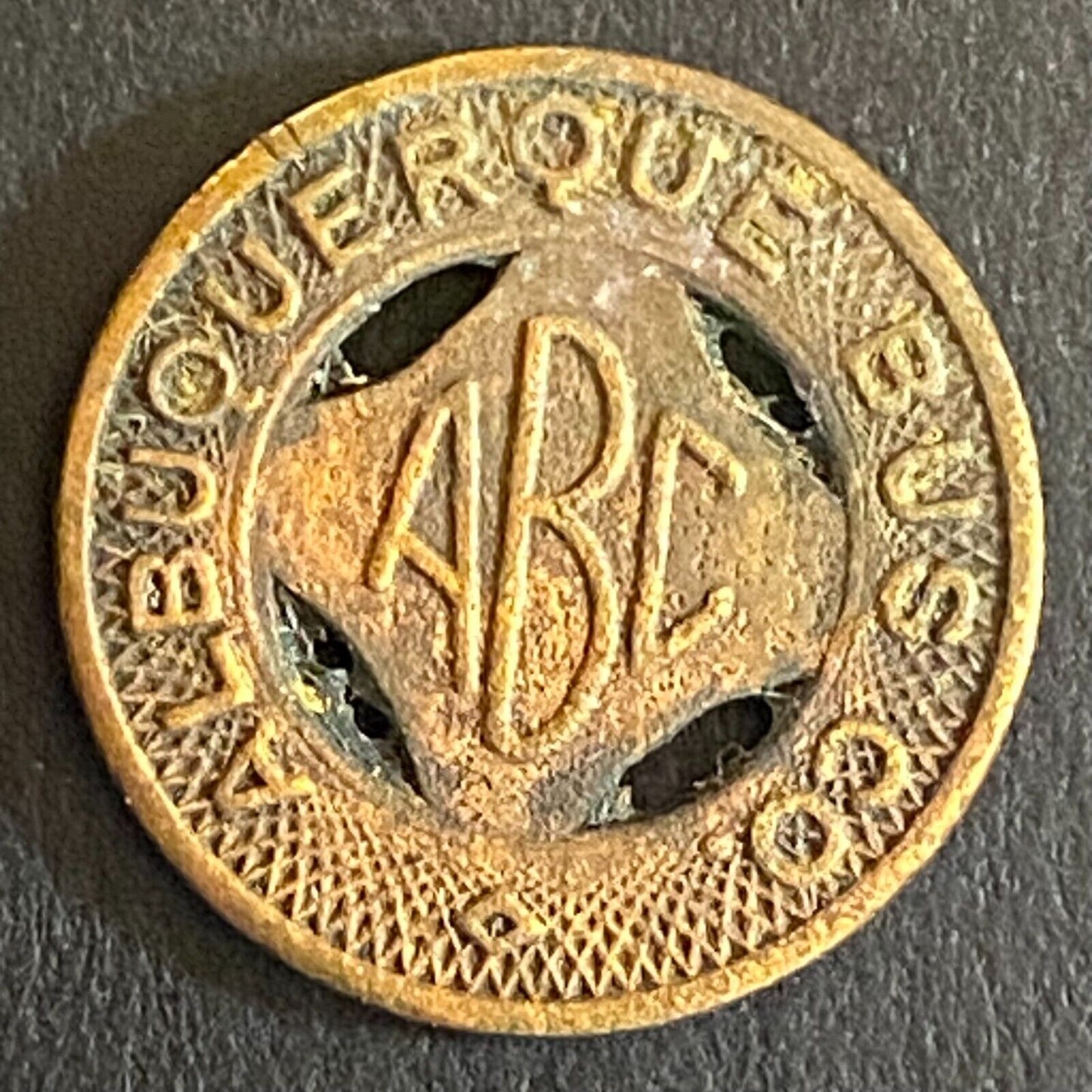 Albuquerque Bus Co ABC Health Country Transit Token - 16mm