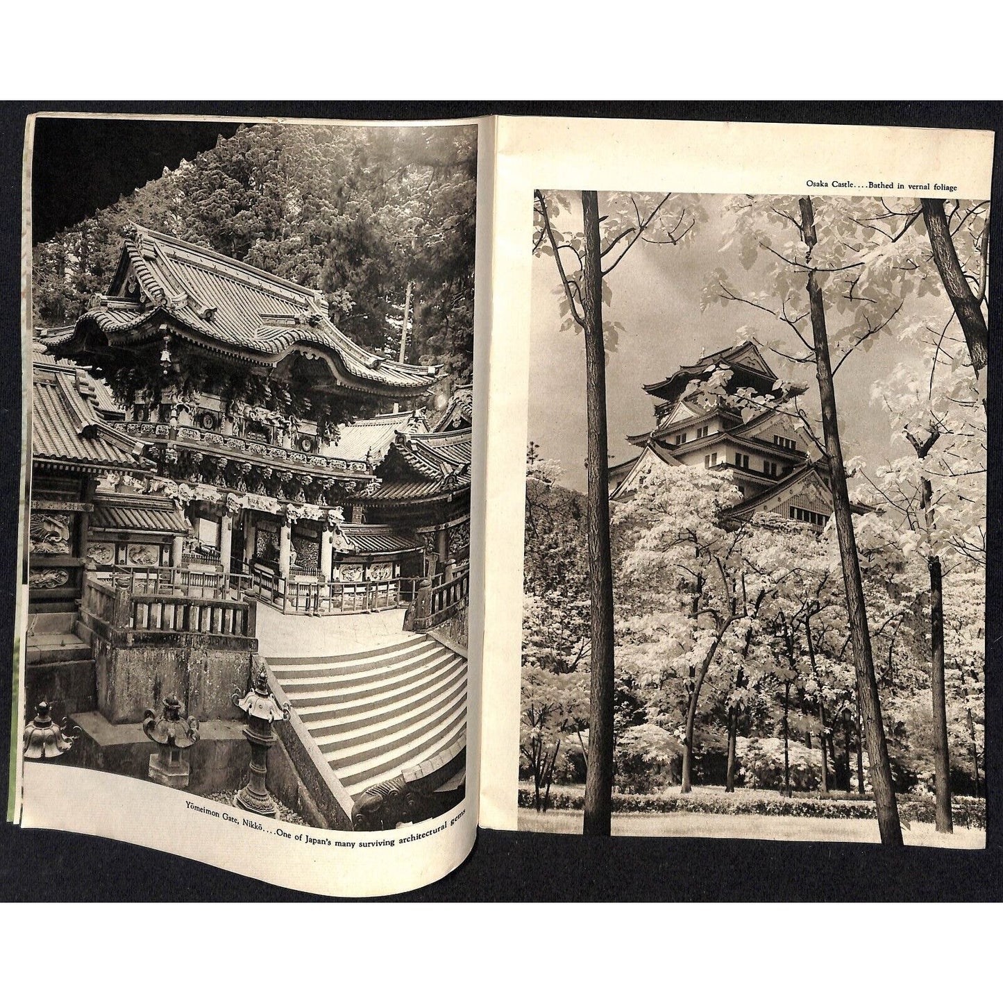 Japanese Government Railways "Japan" c1938 Travel Brochure w/ Stats 36pp VGC