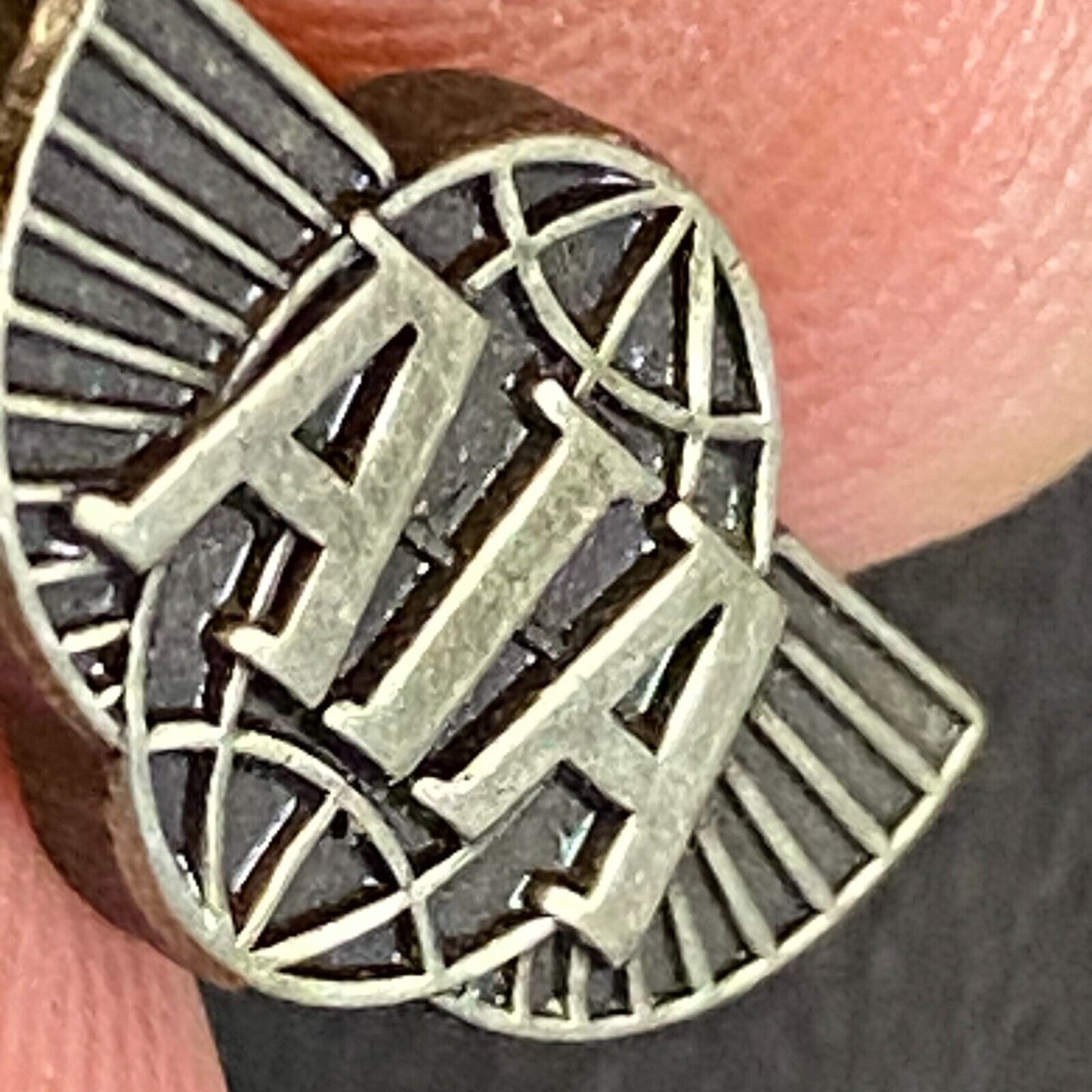 AIA (American Institute of Architects) Globe Wings Lapel Pin - 18mm