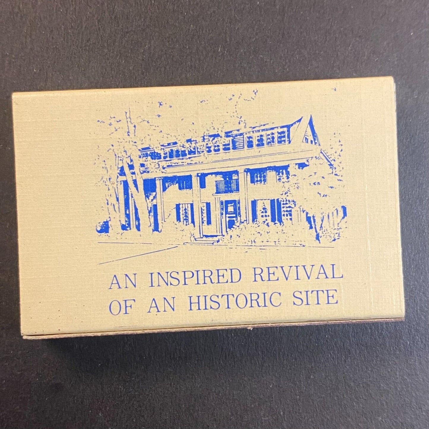 Dorset Inn Dorset, VT Vintage Matchbox c1970's-80's VGC
